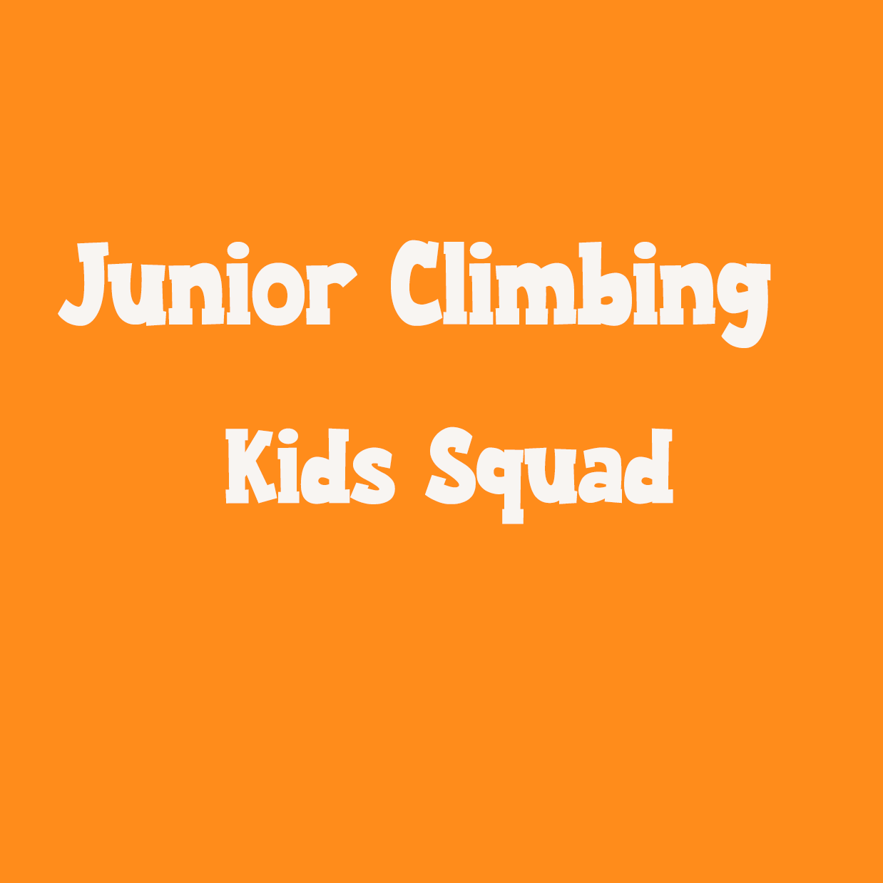 kids climbing squad
